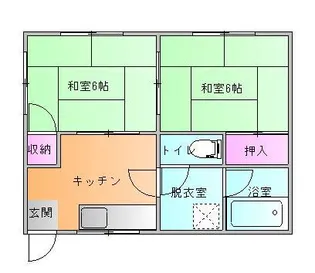 いずみハウス【2階】の間取り
