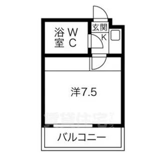 アルカディア御器所【4階】の間取り