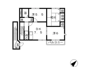 ファミリースポット【2階】の間取り