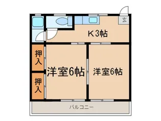マンション ルンビニー【4階】の間取り