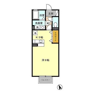 エスペランサ【2階】の間取り