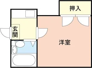 レオパレス西浜第2【2階】の間取り