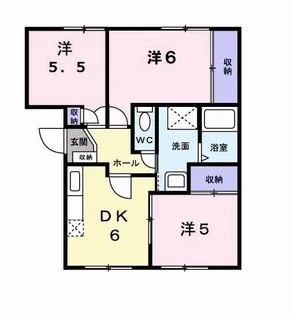 M3蔵波台【1階】の間取り