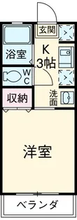 キャッスルタウンC【1階】の間取り