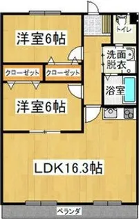 愛知県名古屋市千種区霞ケ丘2【マンション】の間取り