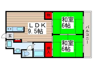 第5昭栄マンション【4階】の間取り