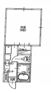 コート稲岡【2階】の間取り