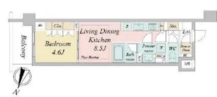 ドゥーエ早稲田【3階】の間取り