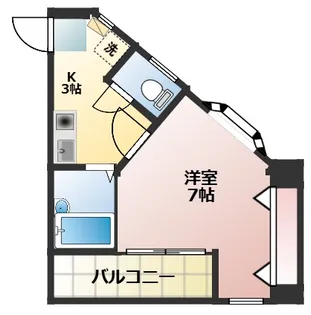 アスタリスク日吉【2階】の間取り