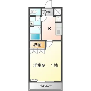 Prendre Sophia(プランドールソフィア)【2階】の間取り