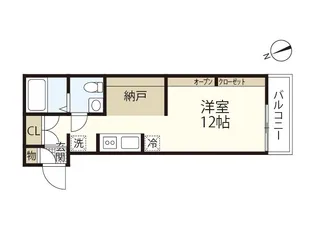 GRIT吉浦【3階】の間取り