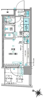 東京都北区赤羽南2【マンション】の間取り
