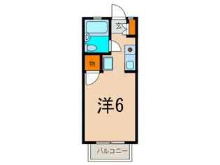 コーポ フレンド【2階】の間取り