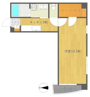 オハナセブンシーズ【3階】の間取り