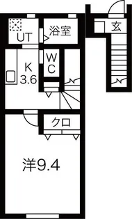 KSK北上II【2階】の間取り