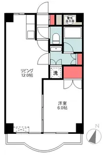 勝どきハイム【7階】の間取り