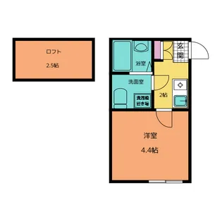 フランブリーズ追浜東町【1階】の間取り