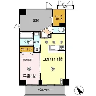 みらいビル【4階】の間取り