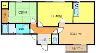 リヴェールIWAI【3階】の間取り
