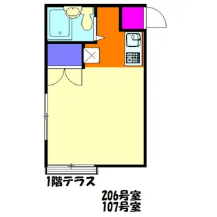 第5ファミリーハイツ【2階】の間取り