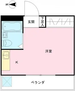 クリーンライト マンション【1階】の間取り