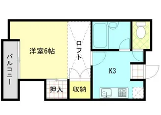 カーサシュウ【2階】の間取り