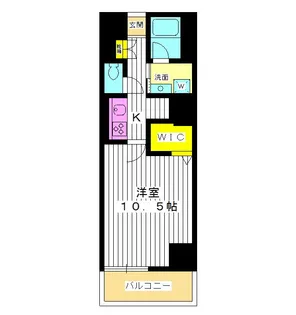 東京都練馬区平和台4【マンション】の間取り