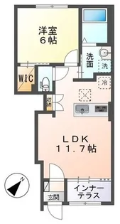 シャ・ノワールII【1階】の間取り