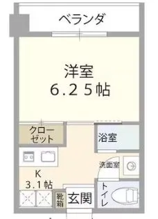 エクセレントTomo’s【4階】の間取り