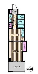 Atoll-K【6階】の間取り