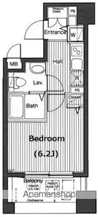 グランド・ガーラ横浜伊勢佐木町【2階】の間取り