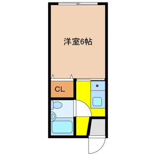 グリーンハイツ縄田【2階】の間取り