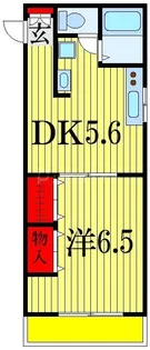メゾン・ド・レスポワール【1階】の間取り