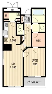 東京都港区港南2【マンション】の間取り