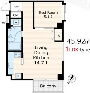 ファーストアパートメンツ三田【3階】の間取り