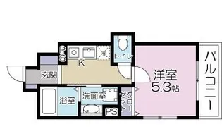 Serena Machiya II【1階】の間取り