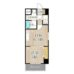 R-IIコート【8階】の間取り