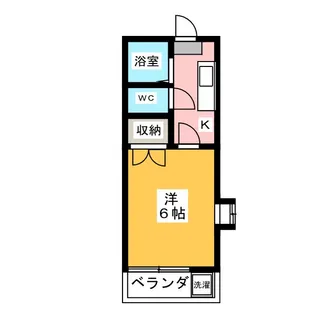 パレドールA【2階】の間取り