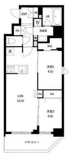 東京都荒川区東日暮里5【マンション】の間取り