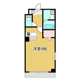 ハーバーイレブン【1階】の間取り