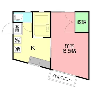 コーポ・オンザピーク【2階】の間取り