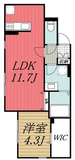 千葉県千葉市中央区宮崎町【アパート】の間取り