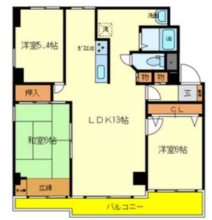 鳳SWING(オオトリスイング)【1階】の間取り