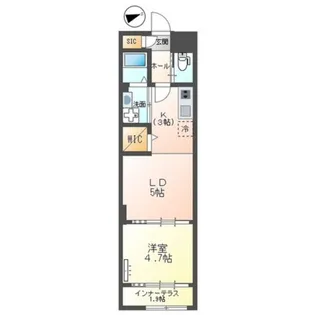 ソラリス【1階】の間取り