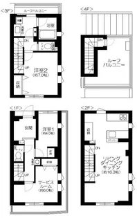 リムテラス駒場【1階】の間取り