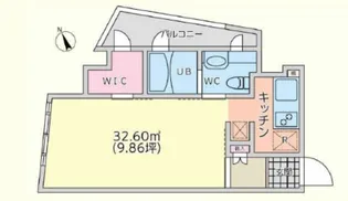 西麻布CO‐HOUSE【4階】の間取り