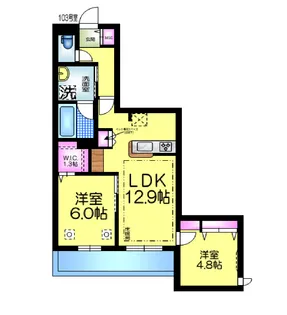 プレミアメゾン【1階】の間取り