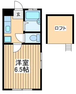 ロッシェル南台1【2階】の間取り