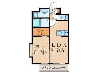 グレイス本町【6階】の間取り