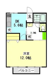 アメニティハイツI【2階】の間取り